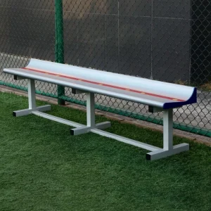 LD-1 Freestanding Aluminum Alloy Foldable Portable Stadium Bench 3.5M Sports Field Bleacher Seat Indoor Outdoor Court