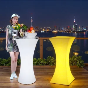 LED Bar Cocktail Table