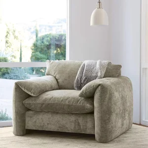 LEYNVO OEM Home Office Oversized Arm Chair Single Sofa Luxury Minimalist Relax Armchairs
