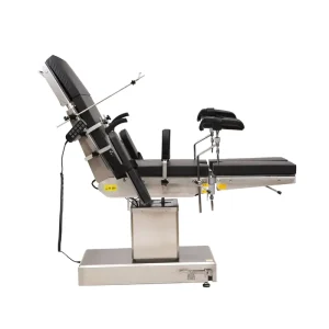 LK DS VI Five Function Electric Surgical Table Lateral Slide Radiolucent Operating Bed 304 Stainless Steel CE ISO9001
