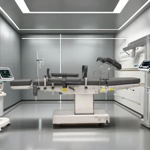 LK LK DS VI New Type Four Control Electric Operating Table Hospital Surgical Table CE Certified 2-Year Warranty