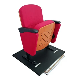 LS 6618 for SEATING Reversible Comfortable Modern Fabric Upholstered Commercial Theater Furniture Auditorium Church School