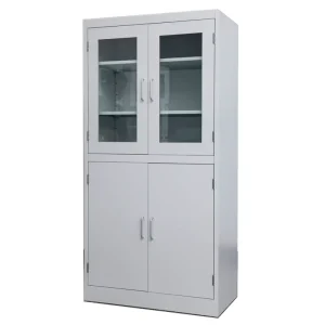 Lab Chemical Storage Cabinet Moisture Heat Resistant Metal Material Corrosion Resistance Medical Workshop Laboratory Furniture