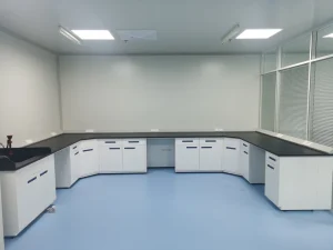 Lab Furniture Custom Size Science Wood Steel Electronic Lab Work Table Work Bench With Drawers