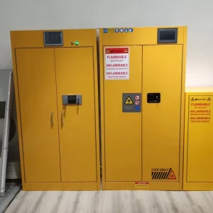 Lab Furniture Industry Full Steel Chemical Storage Yellow Blue CE Safety Flammable Cabinet
