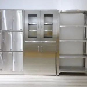 Lab Furniture Laboratory Storage 304 316 Stainless Steel Medical Cabinet