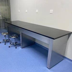 Lab Furniture Stainless Steel Table Epoxy Resin 20mm Ceramic Phenolic Resin Laboratory Bench Worktop