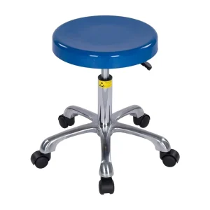 Lab Training Stool Footrest Industrial Design Stainless Steel Floor Mounted School Hospital ESD Lab Chair Acid Alkali