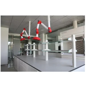Laboratory Benchtop Workstation with Corrosion-Resistant Phenolic Resin Surface and Steel Top
