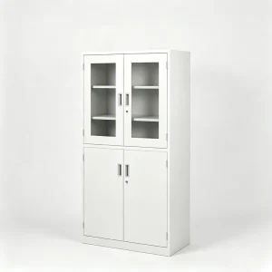 Laboratory Chemical Reagent Cabinet All Steel Hospital and School Use Modern Design Adjustable Shelf Storage System