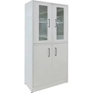 Laboratory Chemical Reagent Storage Cabinet With Glass Doors