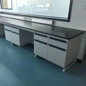 Laboratory Furniture C-Type Frame Phenolic Resin Epoxy Worktop Modern School Lab Table Bench