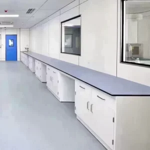 Laboratory Furniture Lab Wall Workbench Acid and Alkali Resistance Lab Wall Equipment Table