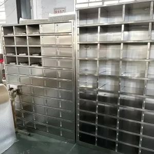 Laboratory Furniture Medical 304 Stainless Steel Shoes Cabinet