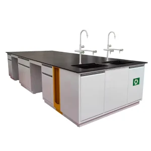 Laboratory Furniture School Modern Commercial Customized Laboratory Steel Workbench All Steel Heavy Duty Workbench