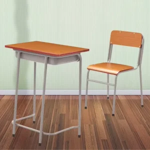Laminated Plywood Student Desk & Chair Combos for Primary School to University