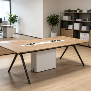Large Capacity Modern Office Conference Table For Team Meeting