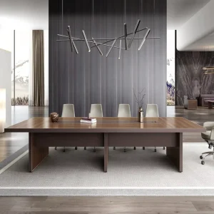 Large Conference Table Staff Training Meeting Table Rectangular Long Meeting Tables