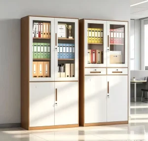 Large File Cabinets Heavy Duty Steel Storage with Lock Spacious Drawers for Office Bank School Document Organization