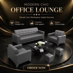 Large Furniture Modern Business Reception Office Sofa Home Living Room Sofa Set