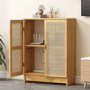 Large MDF Shoe Rack Organizer Storage Cabinet Luxury Modern Design Home Furniture Entryway Floor Mount