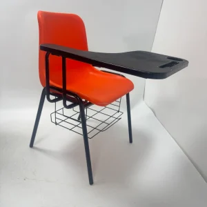 Large Modern Training Ergonomic Commercial Grade Desk Chair Integrated Table Storage Basket Book Rack PP Home Office Outdoor