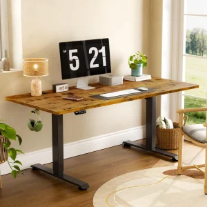 Large Single Motor Workstation Standing Desk Conference Room Sit to Stand Tables Height Adjustable Electric Computer Desk