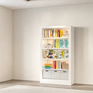 Large capacity Steel Bookcase Without Doors for Offices School Libraries Multi level Adjustable Design