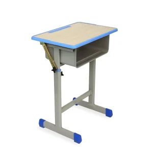 Latest Design Modern Metal Student Chair and Desk Set with Tiltable Table Top for Home Office