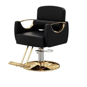Leather Barber Chair Reclining Rotatable Lifting Seat for Hair Salon Commercial Use
