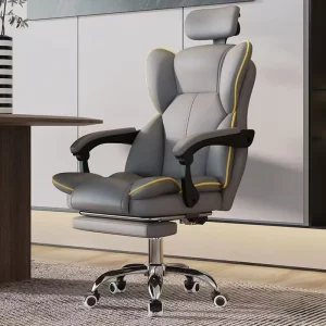 Leather Chair Gaming Chair Modern Stylish Office Chair Ergonomics Comfortable Adjustable Available in Multiple Colors