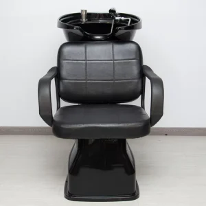 Leather Shampoo Chair for Beauty Salon Hair Salon Spa Barber Shop Modern Design Ergonomic Eco Friendly Easy to Clean