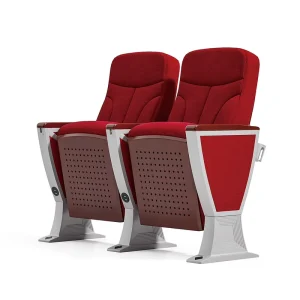 Lecture Hall Auditorium Church Cinema Theater Chairs School Seats with Tablet and Rear Cup Holder Modern Design