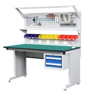 Leenol China Factory Lab Furniture ESD Anti-Static Worktable Workbench for Electronic Technician Producer