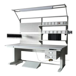 Leenol Workbench ESD Lab Bench with Bearing New Condition Electronic Work ESD Table Lab Furniture