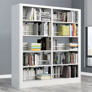 Library Bookshelf Metal Filing Cabinet Commercial Furniture Storage File Office Steel Cabinet