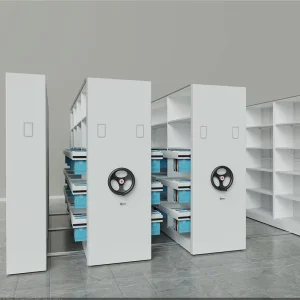 Library Furniture Mobile Compactor Archive Shelving Movable Bookshelves