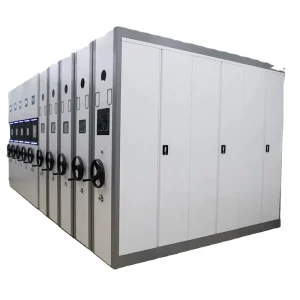 Library Mobile Shelving Full Space Mobile Compactor Mobile Shelving System Archive Cabinet File Compactor
