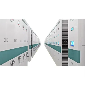 Library Mobile Shelving System Movable High Density Filing System Cabinet Intelligent High Density Shelving