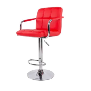 Lift Chair for bar Armrest bar Stools Height Adjustable Leather Lounge Swivel Pu bar Chair Luxury