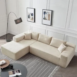 Light Gray Compression Sofa for Hotels and Modern Living