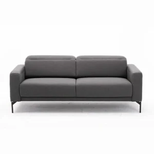 Light Grey Fabric PU Modern Office Sofa Living Room Sofa