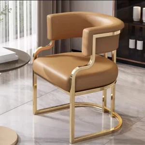 Light Luxury Advanced Modern Simple Chair Negotiation Chair Waiting Chair