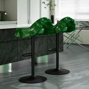 Light Luxury Home Swivel Dining Chair High End Adjustable Counter Stool with Convenient Beer Cap Bar Modern Home Bar Furniture