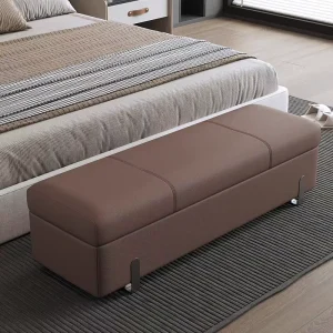 Light Luxury Instagrammable Bed, Living Room, Closet, Clothing Store, Rest Area, Long Sofa with Soft Padding, Storage Bench