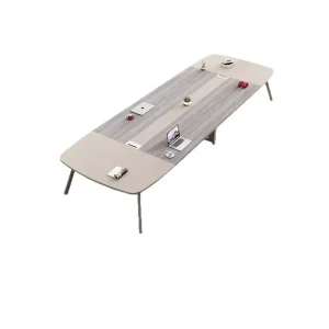 Light Luxury Melamine Conference Table Modern Design Simple Combination Office Conference Room Training Negotiation Meeting