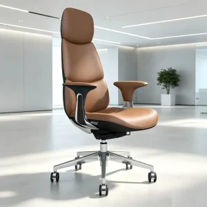 Light Luxury Modern Boss Chair Home Office Ergonomic Leather Swivel Computer Chair Adjustable Height Workshop Hotels Office