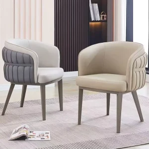 Light Luxury Modern Minimalist Dining Chair for Living Room Bedroom Hotel Atmosphere Seat for Nail Salon Waiting Room Furniture