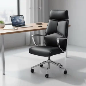 Light Luxury Modern PU Leather Office Chair Comfortable Reclining Computer Chair Home High Lifting Boss Chair