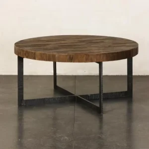 Light Luxury Modern Style Dining Coffee Table Round Coffee Furniture